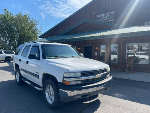 2000 Chevrolet Tahoe for sale at Coeur Auto Sales in Hayden ID