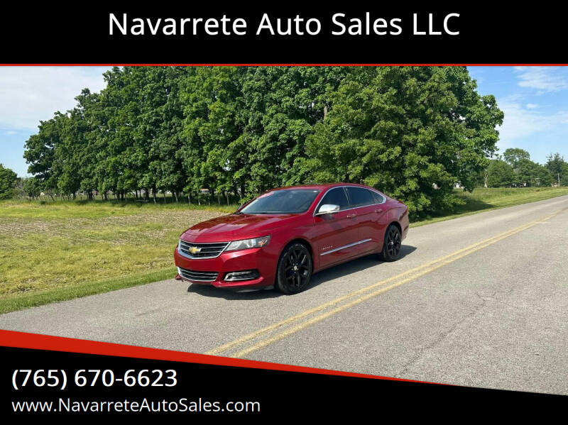 2014 Chevrolet Impala for sale at Navarrete Auto Sales LLC in Frankfort IN