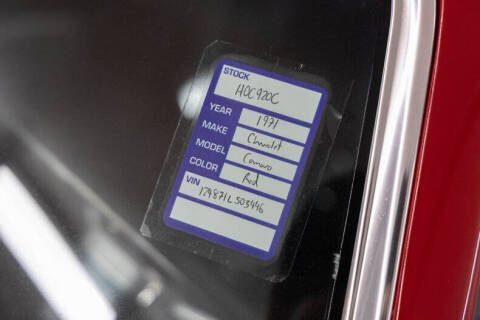 1971 Chevrolet Camaro