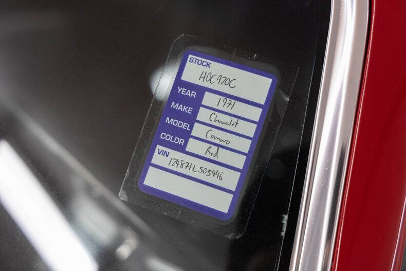 1971 Chevrolet Camaro