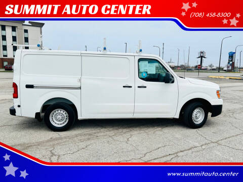 2015 Nissan NV for sale at SUMMIT AUTO CENTER in Summit IL