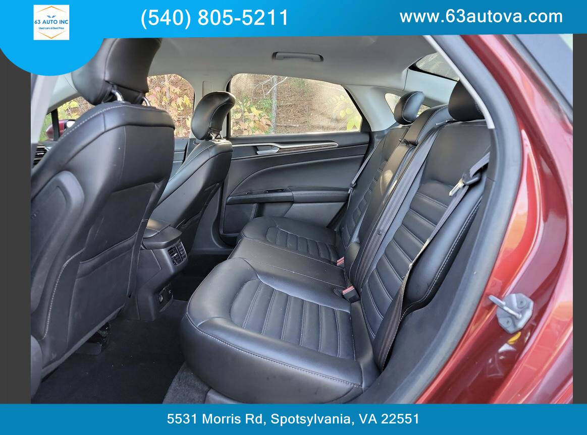 2014 Ford Fusion for sale at 63 Auto Inc in Spotsylvania, VA