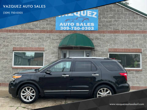 2013 Ford Explorer for sale at VAZQUEZ AUTO SALES in Bloomington IL