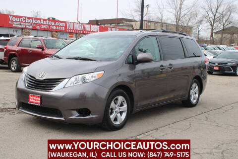 2013 Toyota Sienna for sale at Your Choice Autos - Waukegan in Waukegan IL