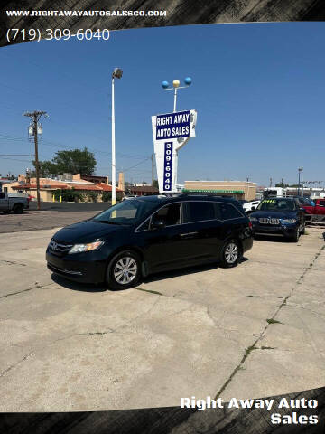 2014 Honda Odyssey for sale at Right Away Auto Sales in Colorado Springs CO