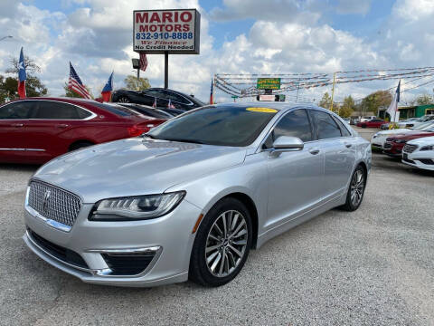 2017 Lincoln MKZ for sale at Mario Motors in South Houston TX