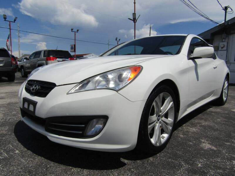2010 Hyundai Genesis Coupe for sale at AJA AUTO SALES INC in South Houston TX