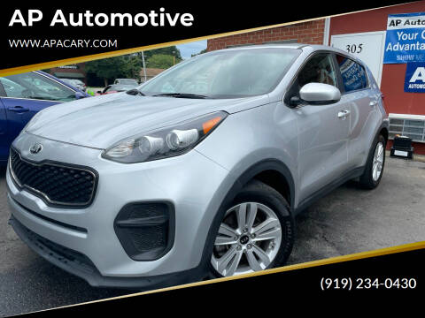 2018 Kia Sportage for sale at AP Automotive in Cary NC