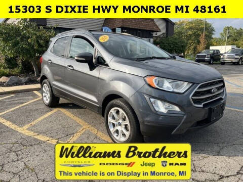 2020 Ford EcoSport for sale at Williams Brothers Pre-Owned Monroe in Monroe MI