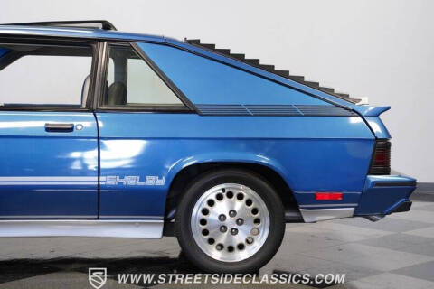 1986 Dodge Charger Shelby Turbo