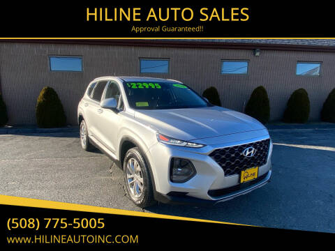 2019 Hyundai Santa Fe for sale at HILINE AUTO SALES in Hyannis MA
