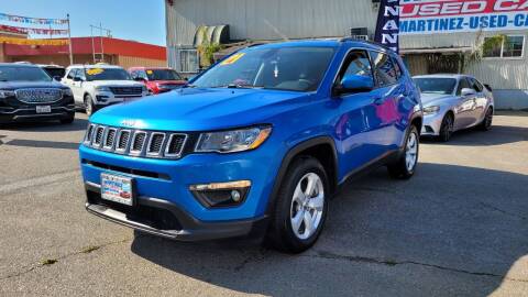 2021 Jeep Compass for sale at Martinez Used Cars INC in Livingston CA