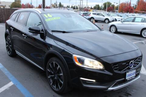 2016 Volvo V60 Cross Country for sale at Choice Auto & Truck in Sacramento CA