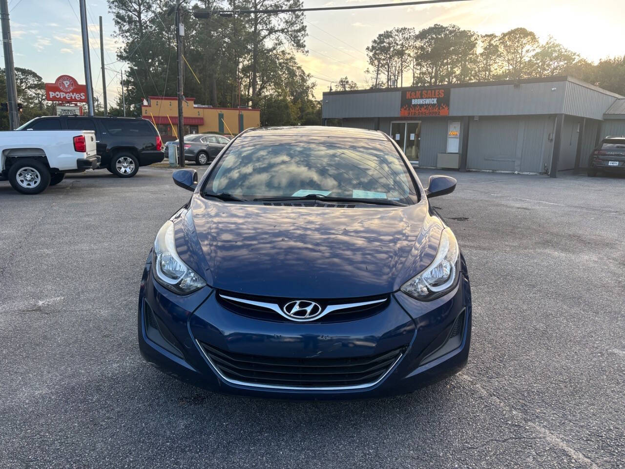 2015 Hyundai ELANTRA for sale at K & K Sales LLC in Brunswick, GA