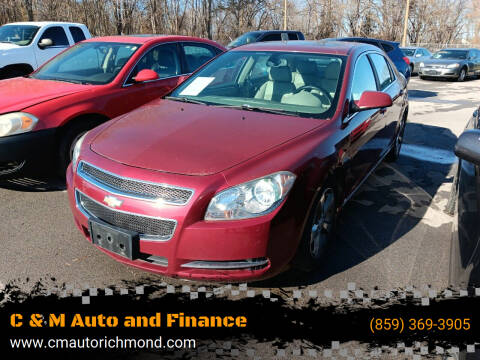 2009 Chevrolet Malibu for sale at C & M Auto and Finance in Richmond KY