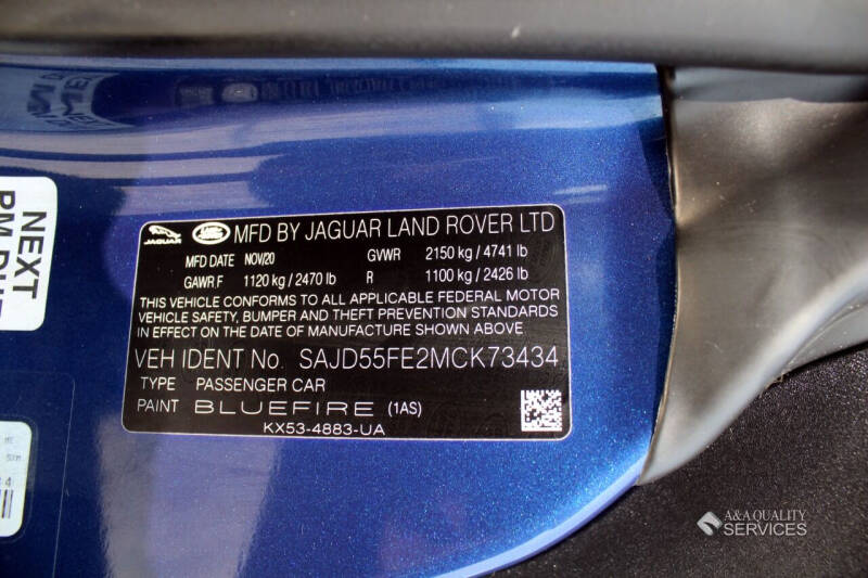 2021 Jaguar F-TYPE R