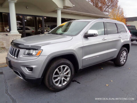 2015 Jeep Grand Cherokee for sale at DEALS UNLIMITED INC in Portage MI
