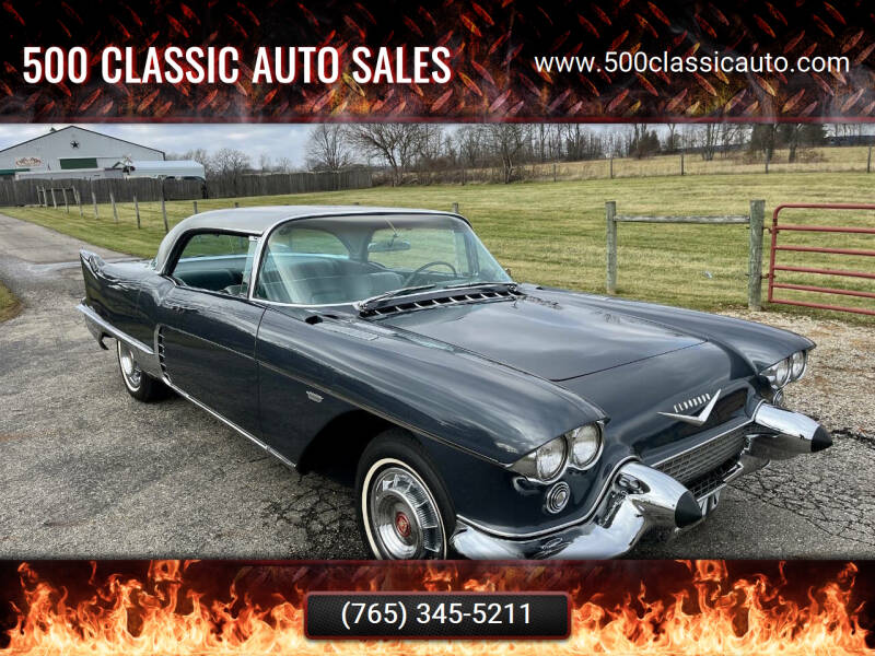 1957 Cadillac Eldorado for sale at 500 CLASSIC AUTO SALES in Knightstown IN