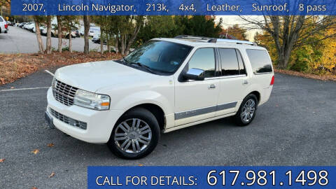 2007 Lincoln Navigator for sale at Carlot Express in Stow MA