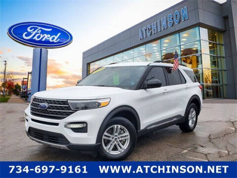 2021 Ford Explorer for sale at Atchinson Ford Sales Inc in Belleville MI