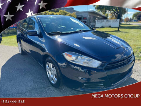 2013 Dodge Dart for sale at MEGA MOTORS GROUP in Redford MI