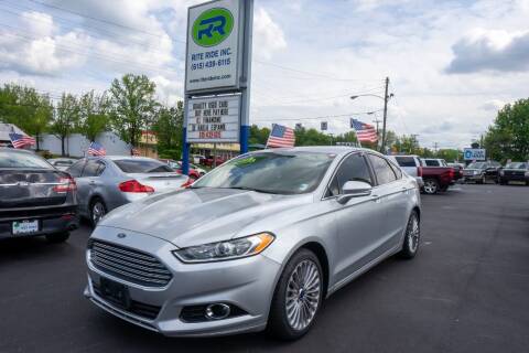 2015 Ford Fusion for sale at Rite Ride Inc in Murfreesboro TN