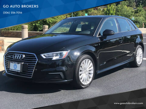 2017 Audi A3 Sportback e-tron for sale at GO AUTO BROKERS in Bellevue WA