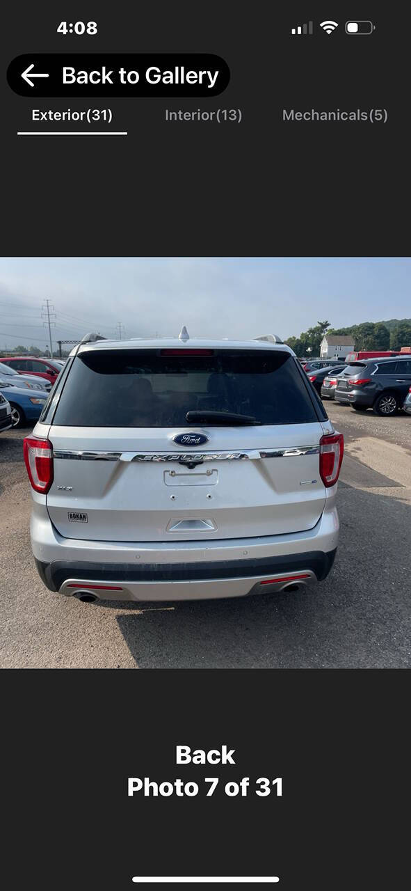 2016 Ford Explorer for sale at Heavenly Touch Auto Sales Inc in Middletown, NY