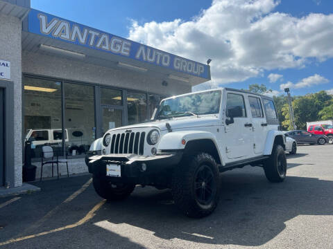 2017 Jeep Wrangler Unlimited for sale at Vantage Auto Group in Brick NJ