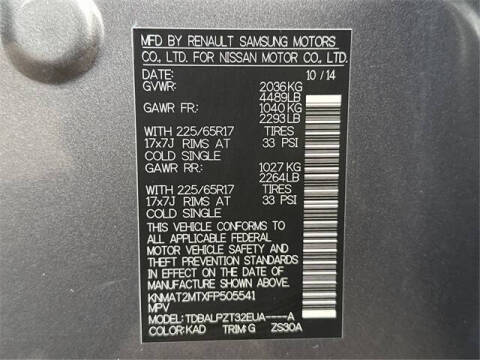 2015 Nissan Rogue SV