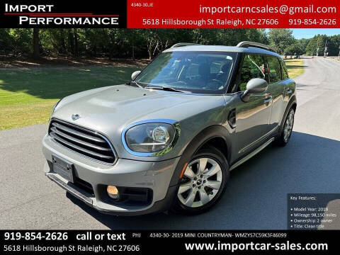 2019 MINI Countryman for sale at Import Performance Sales in Raleigh NC