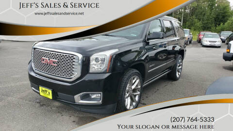 2015 GMC Yukon for sale at Jeff's Sales & Service in Presque Isle ME