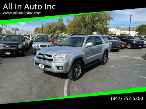 2007 Toyota 4Runner for sale at All In Auto Inc in Palatine IL