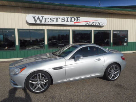 2015 Mercedes-Benz SLK for sale at West Side Service in Auburndale WI