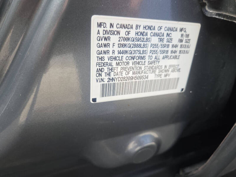 2009 Acura MDX SH-AWD