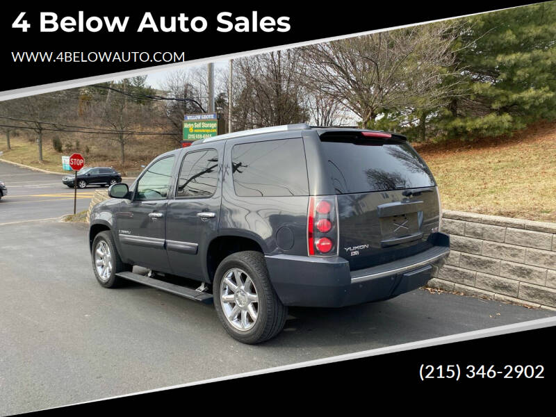 2008 GMC Yukon for sale at 4 Below Auto Sales in Willow Grove PA