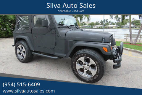 1997 Jeep Wrangler for sale at Silva Auto Sales in Pompano Beach FL