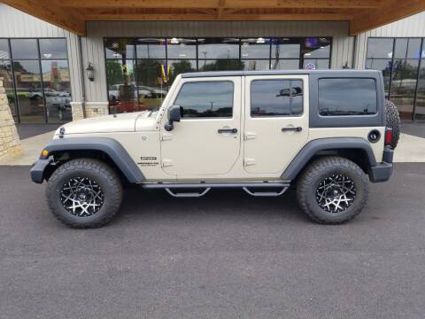 2017 Jeep Wrangler Unlimited for sale at Premier Auto Source INC in Terre Haute IN