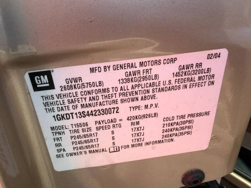 2004 GMC Envoy