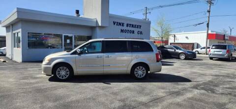 2013 Chrysler Town and Country for sale at VINE STREET MOTOR CO in Urbana IL