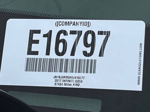 2017 Infiniti QX50
