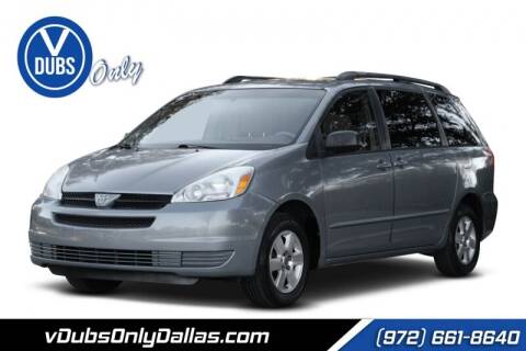 2004 Toyota Sienna for sale at VDUBS ONLY in Plano TX