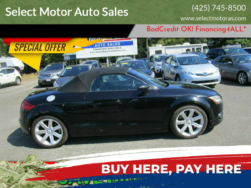 2008 Audi TT for sale at Select Motor Auto Sales in Lynnwood WA