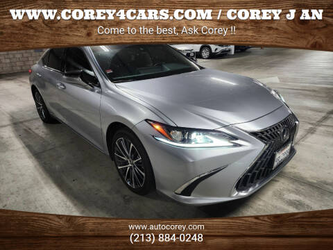 2022 Lexus ES 300h for sale at WWW.COREY4CARS.COM / COREY J AN in Los Angeles CA