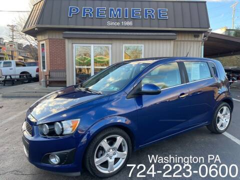 2013 Chevrolet Sonic for sale at Premiere Auto Sales in Washington PA