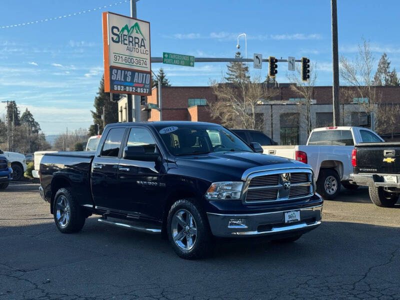 2012 RAM 1500 for sale at SIERRA AUTO LLC in Salem OR