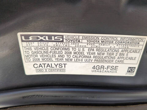 2008 Lexus IS 250