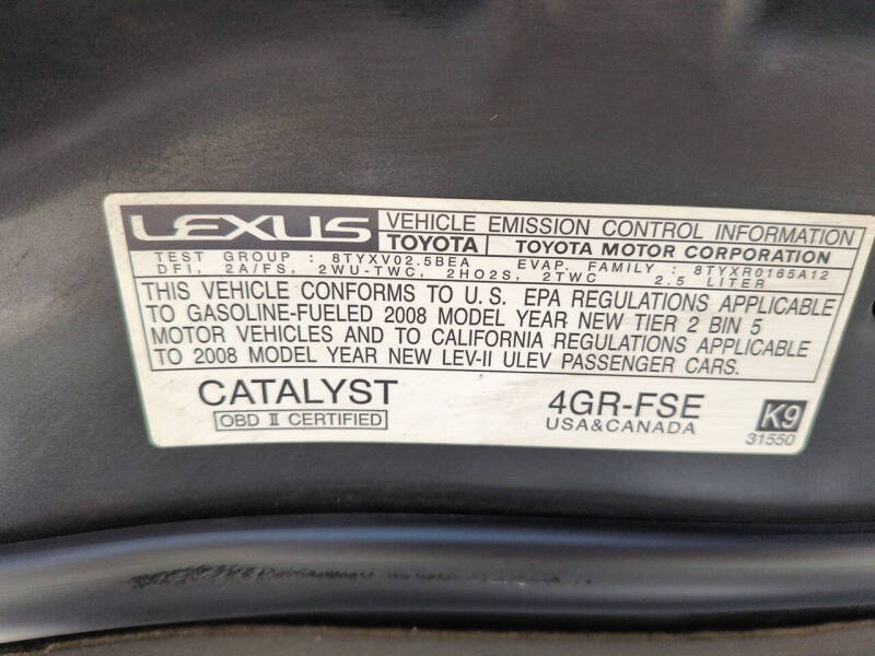 2008 Lexus IS 250