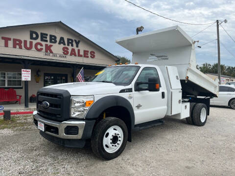 2015 Ford F-550 for sale at DEBARY TRUCK SALES in Sanford FL