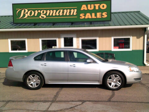 2012 Chevrolet Impala for sale at Borgmann Auto Sales in Norfolk NE